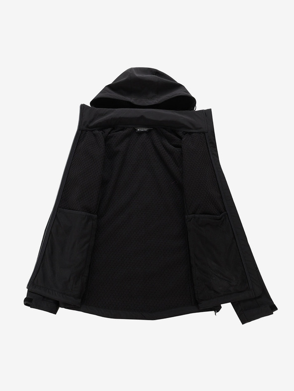 ALPINE PRO Čierna dámska softshellová bunda ALPINE PRO Hoora