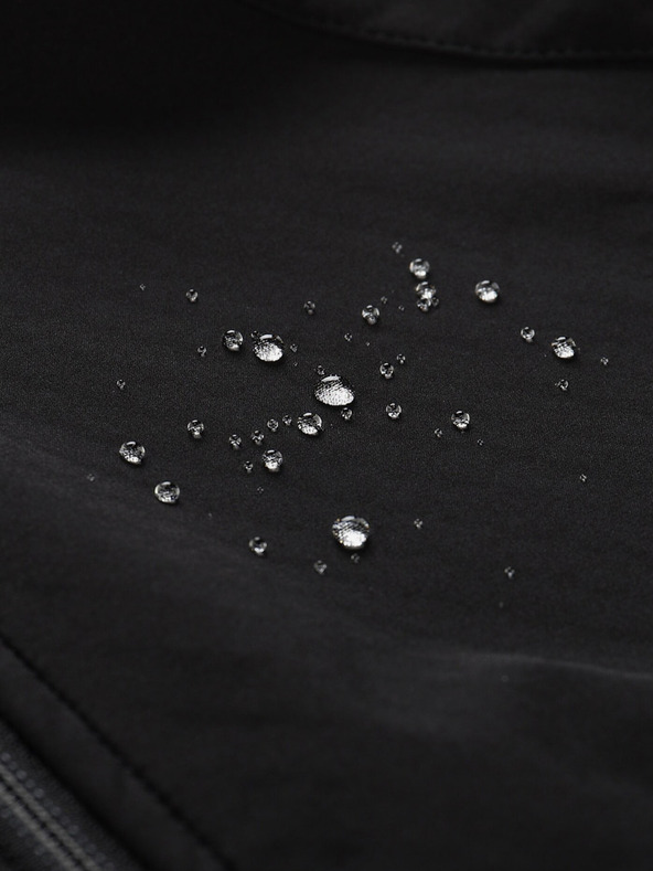 ALPINE PRO Čierna dámska softshellová bunda ALPINE PRO Hoora