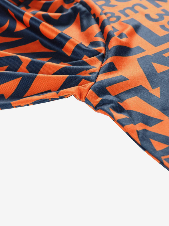 ALPINE PRO Oranžové pánske funkčné tričko ALPINE PRO Lous