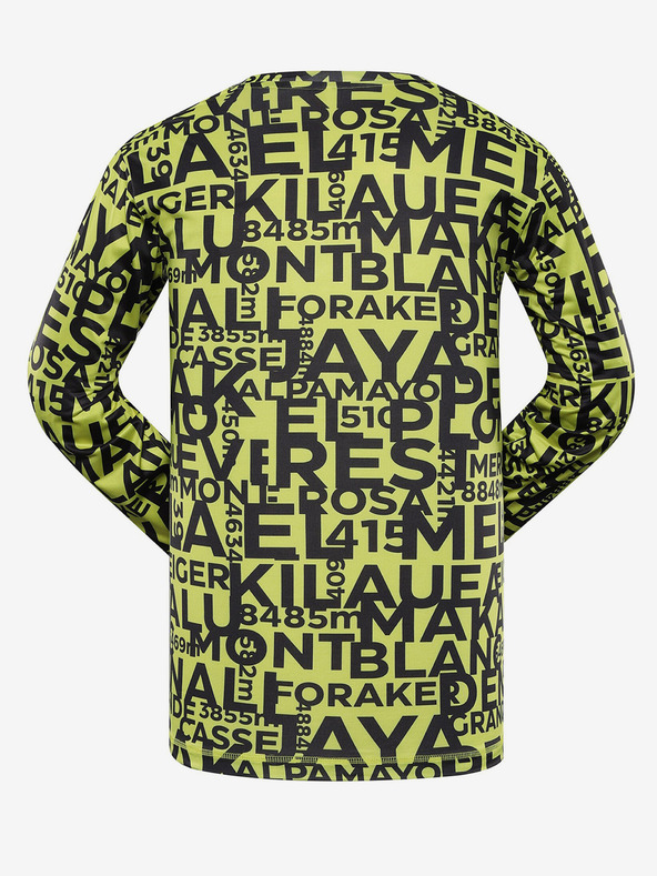 ALPINE PRO Svetlozelené pánske funkčné tričko ALPINE PRO Lous