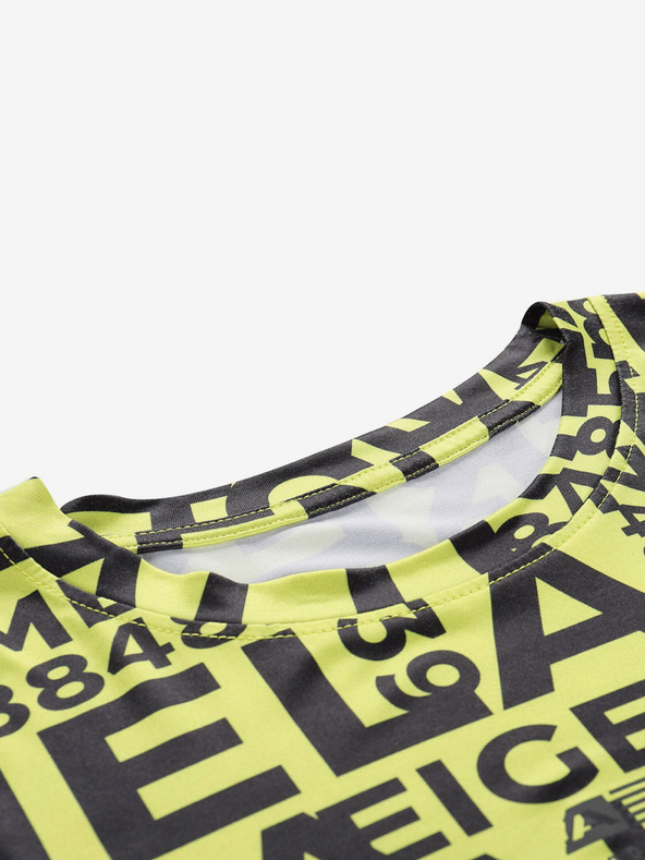 ALPINE PRO Svetlozelené pánske funkčné tričko ALPINE PRO Lous