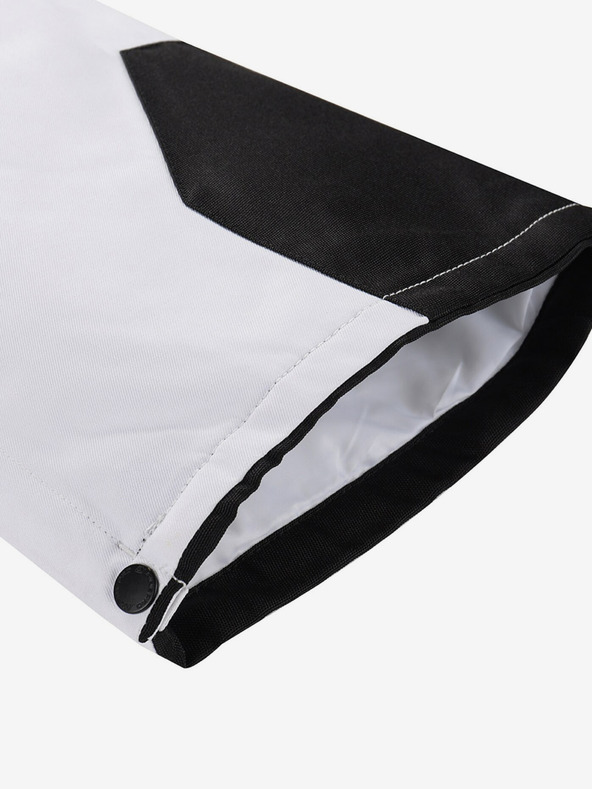 ALPINE PRO Biele dámske lyžiarske nohavice s membránou ptx ALPINE PRO Osago