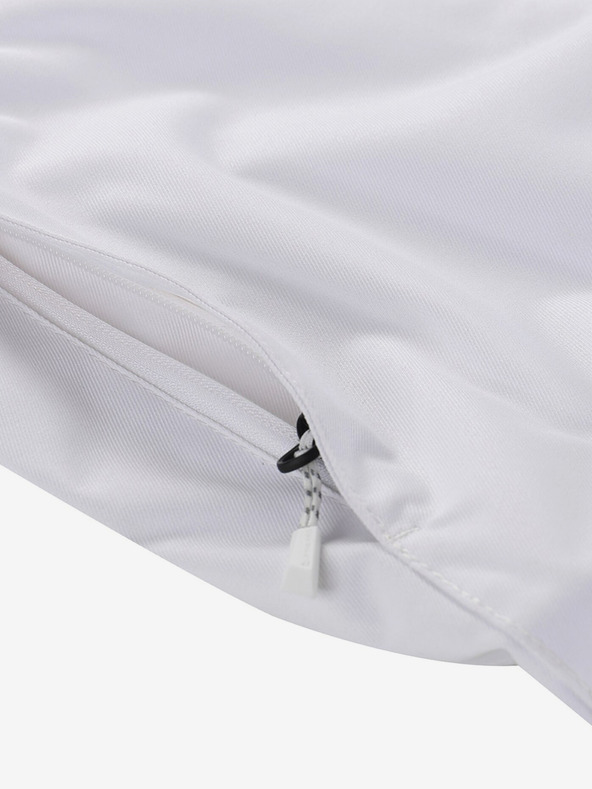 ALPINE PRO Biele dámske lyžiarske nohavice s membránou ptx ALPINE PRO Osago