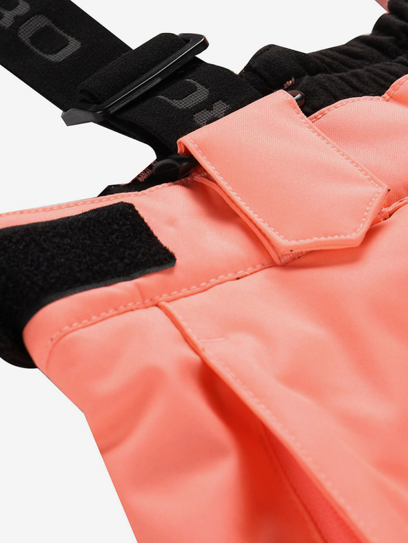 ALPINE PRO Oranžové dámske lyžiarske nohavice s membránou PTX ALPINE PRO Osaga