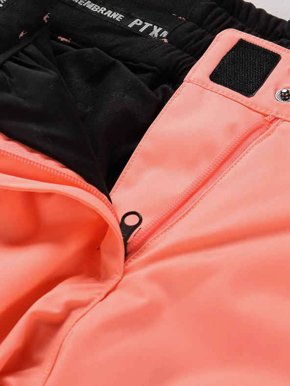 ALPINE PRO Oranžové dámske lyžiarske nohavice s membránou PTX ALPINE PRO Osaga