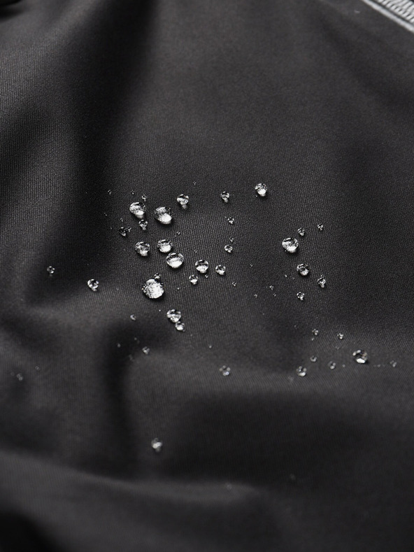 ALPINE PRO Čierne pánske lyžiarske nohavice s membránou PTX ALPINE PRO Feler