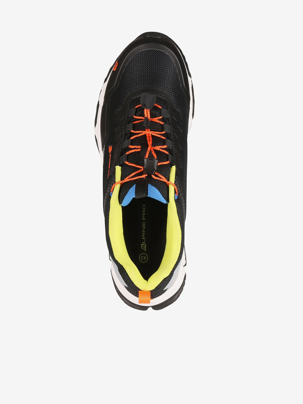 ALPINE PRO Čierne pánske športové topánky s membránou PTX ALPINE PRO Arage