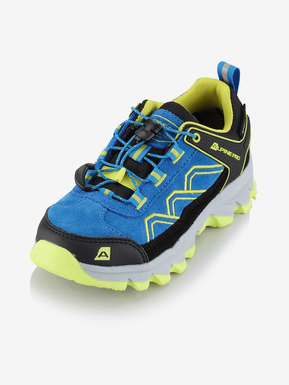 ALPINE PRO Modrá detská outdoorová obuv s PTX membránou ALPINE PRO Molleho