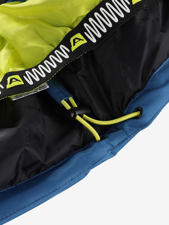 ALPINE PRO Modro-zelená detská lyžiarska bunda s membránou PTX ALPINE PRO Reamo