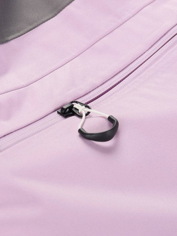 ALPINE PRO Sivo-fialová dámska lyžiarska bunda s membránou PTX ALPINE PRO Uzera