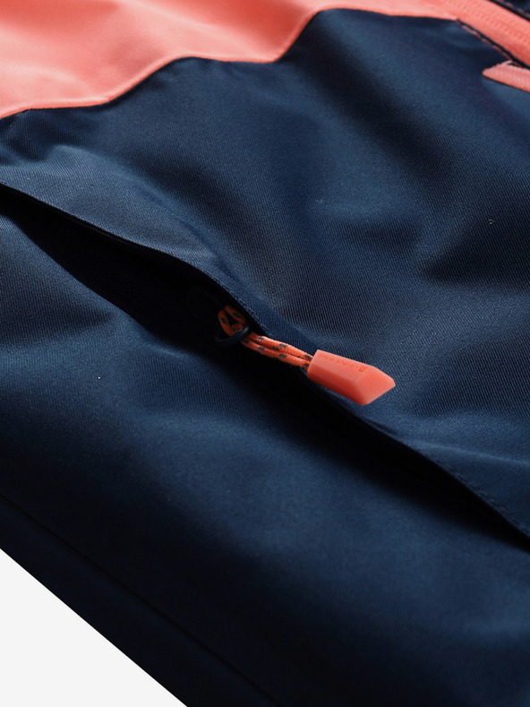 ALPINE PRO Oranžová detská lyžiarska bunda s membránou PTX ALPINE PRO Zaribo