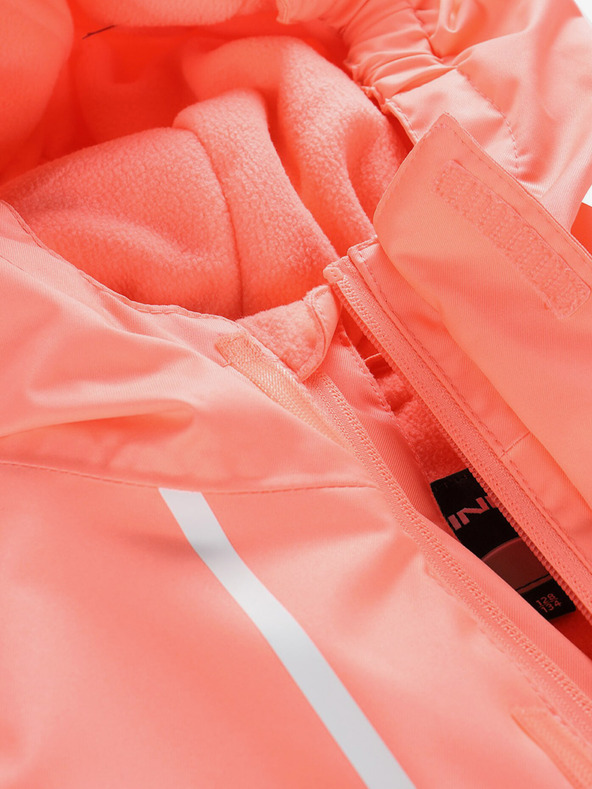 ALPINE PRO Oranžová detská lyžiarska bunda s membránou PTX ALPINE PRO Zaribo