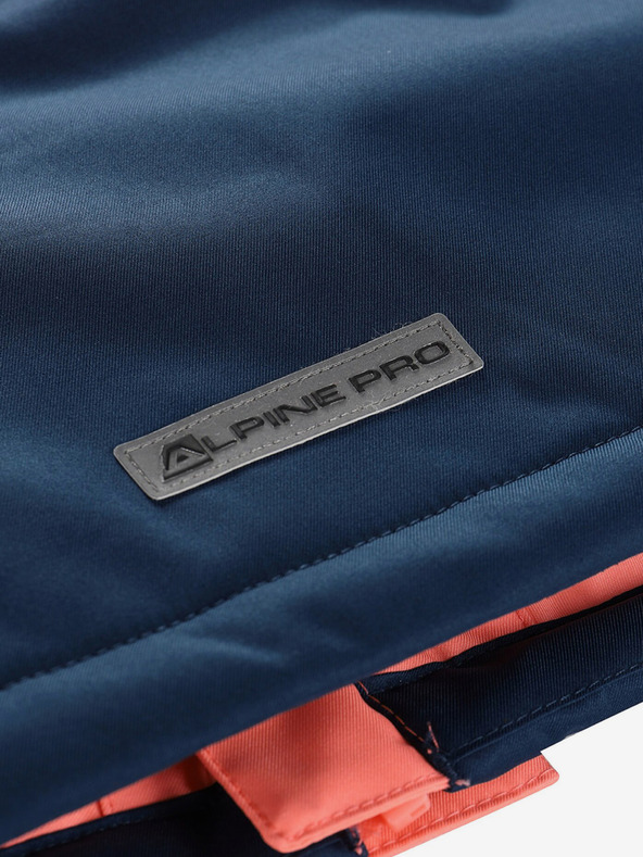 ALPINE PRO Oranžová detská lyžiarska bunda s membránou PTX ALPINE PRO Zaribo