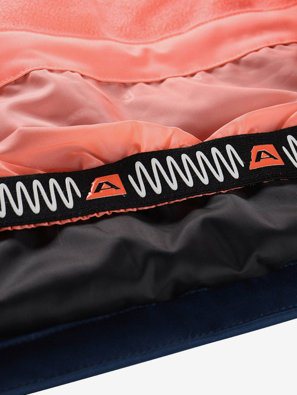 ALPINE PRO Oranžová detská lyžiarska bunda s membránou PTX ALPINE PRO Zaribo