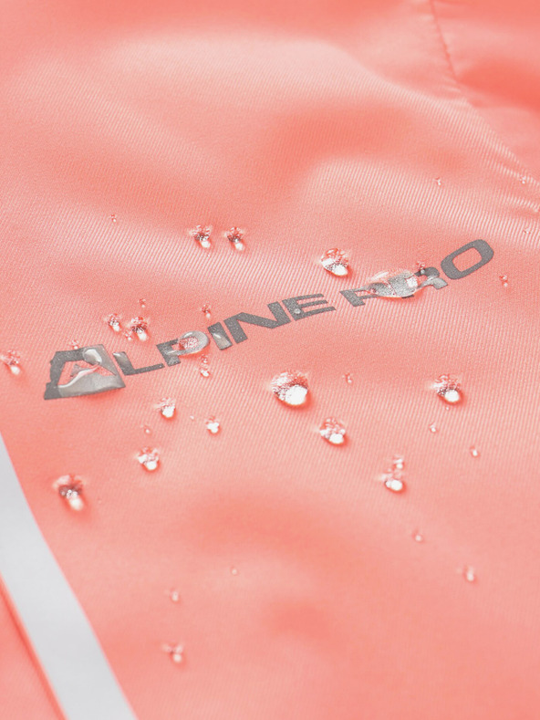 ALPINE PRO Oranžová detská lyžiarska bunda s membránou PTX ALPINE PRO Zaribo