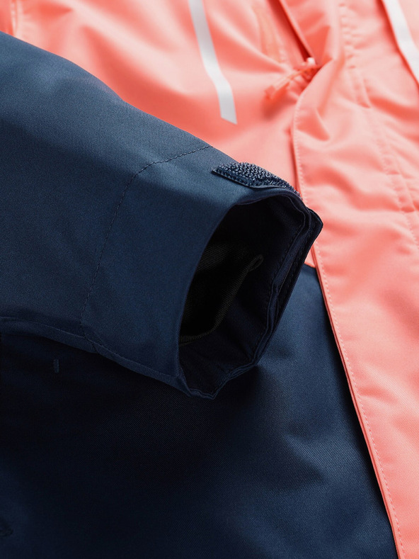 ALPINE PRO Oranžová detská lyžiarska bunda s membránou PTX ALPINE PRO Zaribo