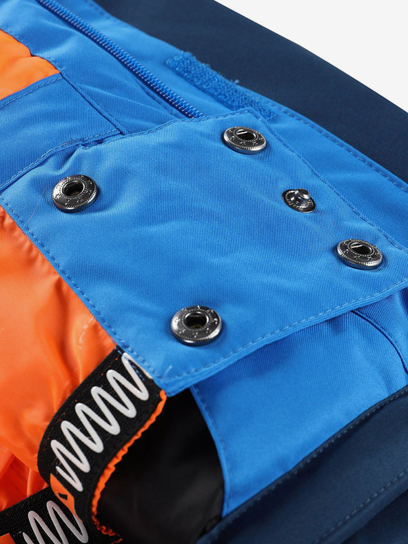 ALPINE PRO Modrá detská lyžiarska bunda s membránou PTX ALPINE PRO Zaribo