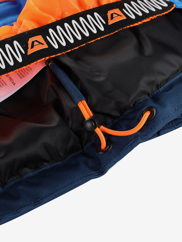 ALPINE PRO Modrá detská lyžiarska bunda s membránou PTX ALPINE PRO Zaribo