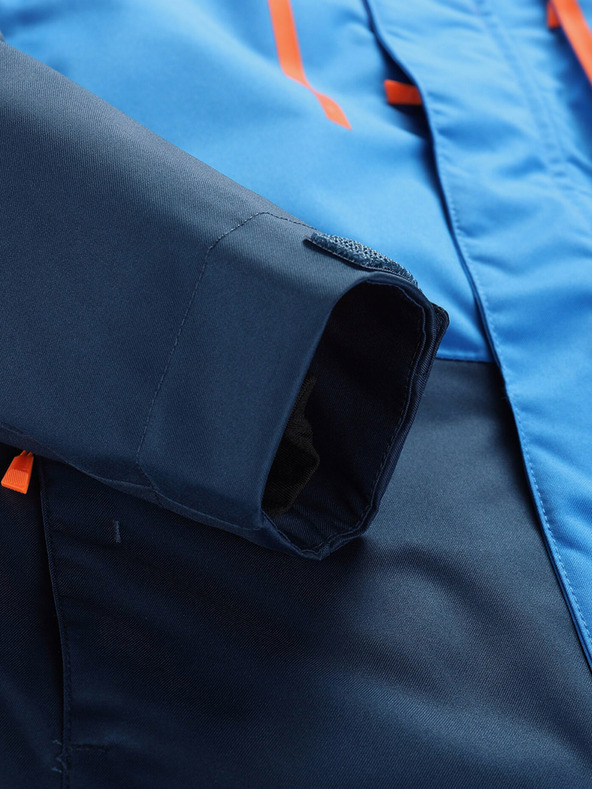 ALPINE PRO Modrá detská lyžiarska bunda s membránou PTX ALPINE PRO Zaribo