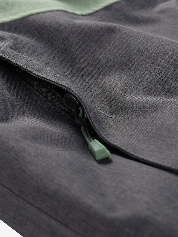 ALPINE PRO Zelená detská lyžiarska bunda s membránou PTX ALPINE PRO Zaribo