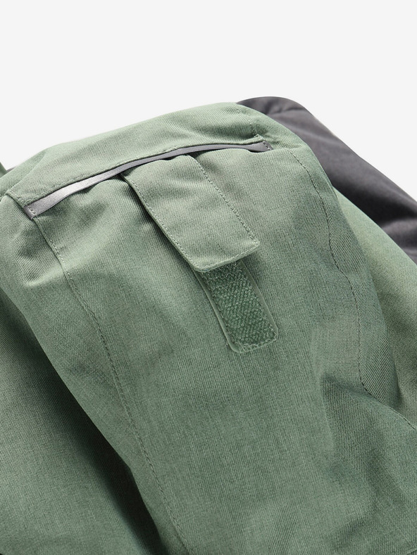 ALPINE PRO Zelená detská lyžiarska bunda s membránou PTX ALPINE PRO Zaribo