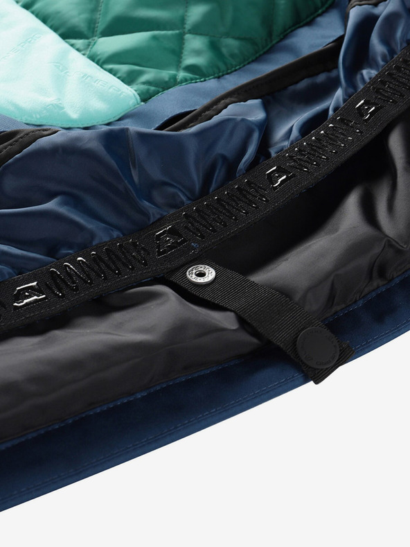 ALPINE PRO Zelená dámska lyžiarska bunda s membránou PTX ALPINE PRO Zaribo