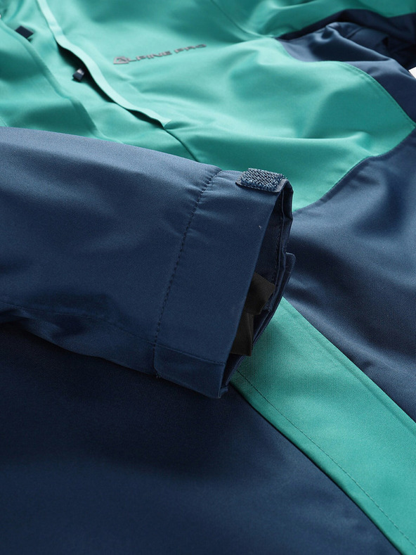 ALPINE PRO Zelená dámska lyžiarska bunda s membránou PTX ALPINE PRO Zaribo