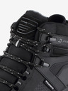 ALPINE PRO Čierne pánske outdoorové topánky s membránou PTX ALPINE PRO Kneiffe