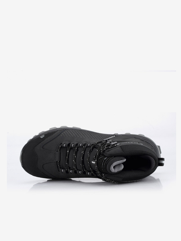 ALPINE PRO Čierne pánske outdoorové topánky s membránou PTX ALPINE PRO Kneiffe