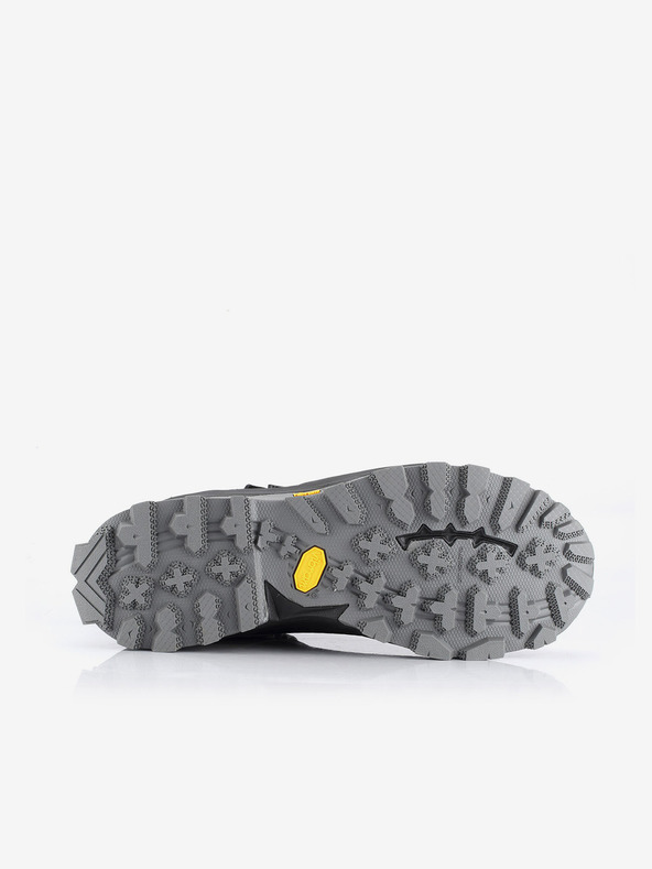 ALPINE PRO Čierne pánske outdoorové topánky s membránou PTX ALPINE PRO Kneiffe