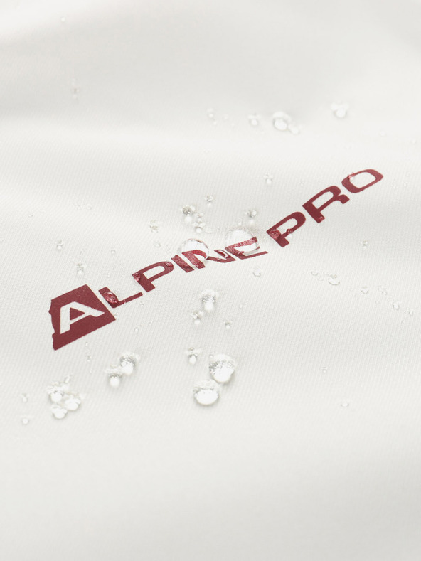 ALPINE PRO Vínová pánska lyžiarska bunda ALPINE PRO Uzer