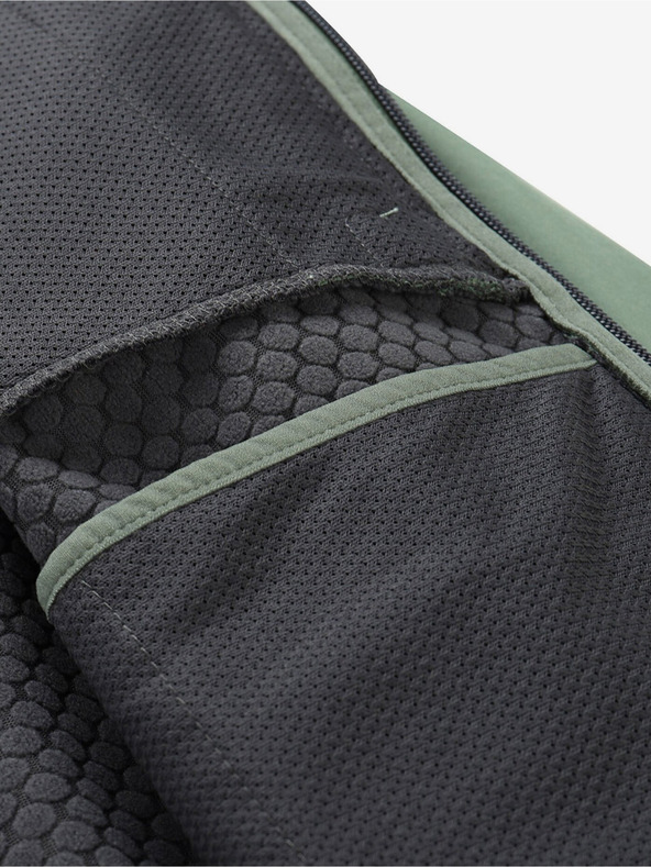 ALPINE PRO Zelená pánska softshellová bunda ALPINE PRO Hoor