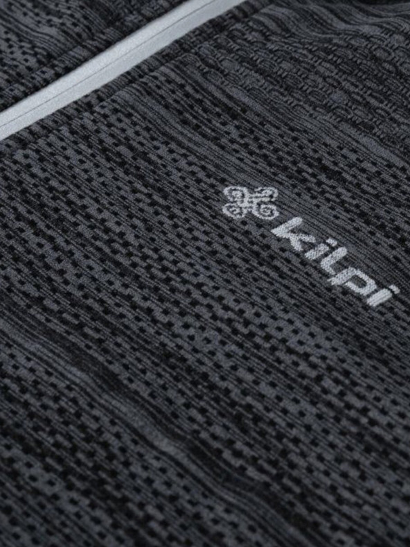 Kilpi Tmavosivá pánska rebrovaná mikina Kilpi HADSON-U