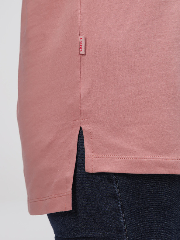 Loap Svetloružová dámska košeľa LOAP Abvera