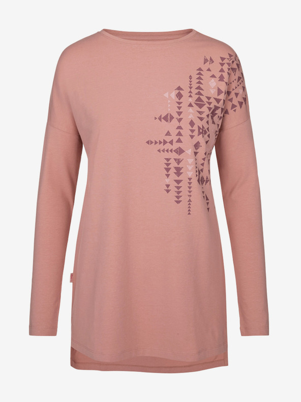 Loap Svetloružová dámska košeľa LOAP Abvera