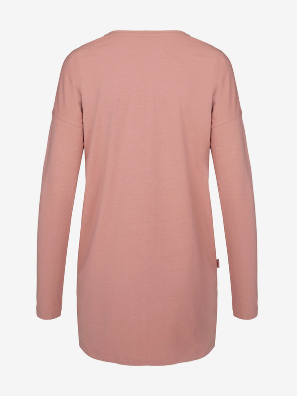 Loap Svetloružová dámska košeľa LOAP Abvera