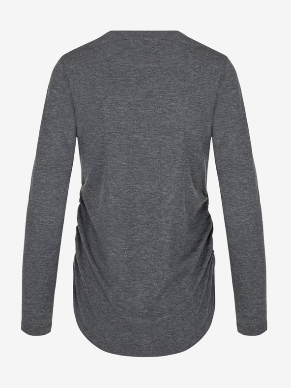 Loap Tmavosivá dámska košeľa LOAP Baxana