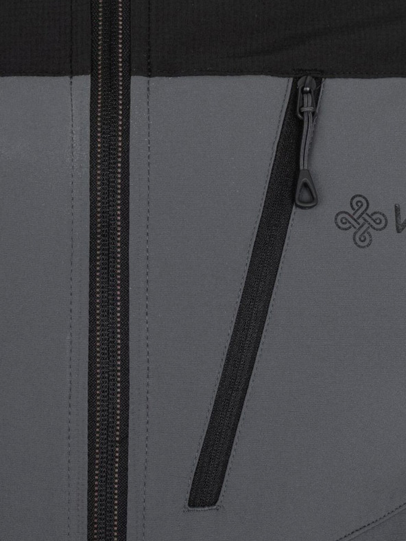 Kilpi Tmavošedá pánska softshellová bunda Kilpi Neatril-M