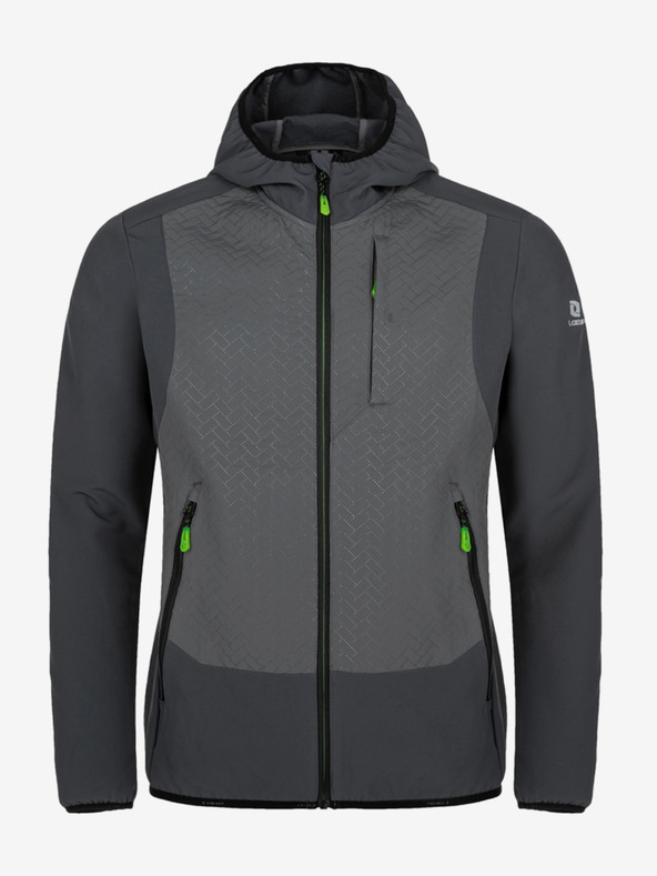 Loap Tmavosivá pánska športová bunda LOAP Urelon