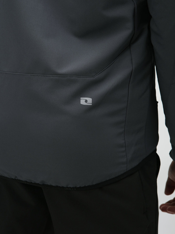 Loap Tmavosivá pánska športová bunda LOAP Urelon