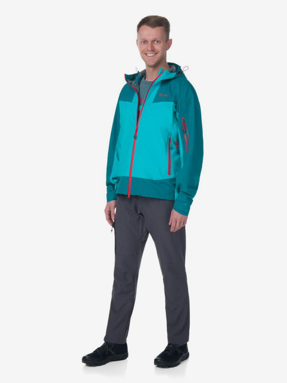 Kilpi Tyrkysová pánska športová bunda Kilpi Mamba-M