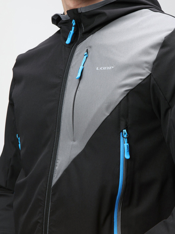 Loap Čierna pánska bunda LOAP Ural