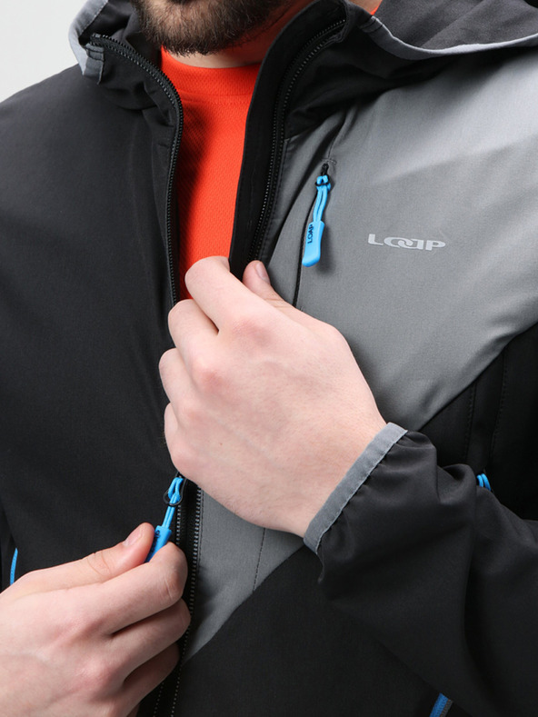 Loap Čierna pánska bunda LOAP Ural