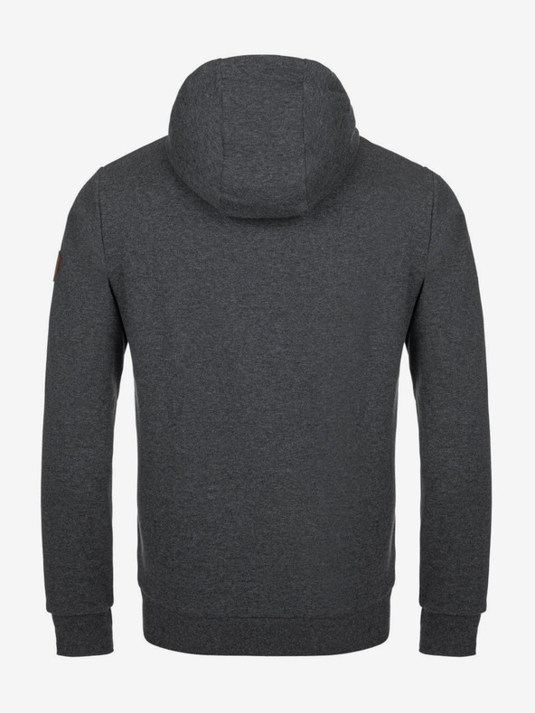 Kilpi Čierna pánska mikina s kapucňou Kilpi Leines-M