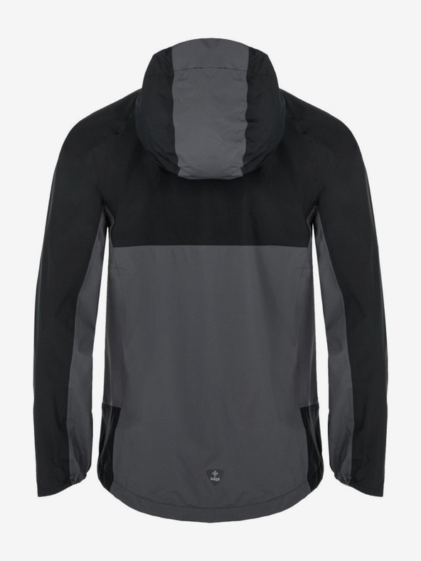 Kilpi Čiernošedá pánska športová bunda Kilpi Hurricane-M