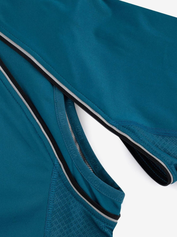 Kilpi Žlto-modrá pánska športová softshellová bunda Kilpi Zain-M