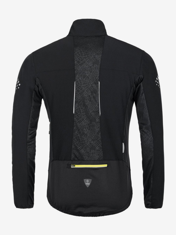 Kilpi Čierna pánska športová bunda Kilpi Nordim-M