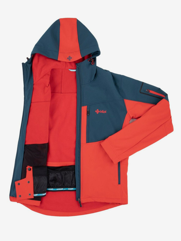 Kilpi Červená pánska softshellová bunda Kilpi Presena-M