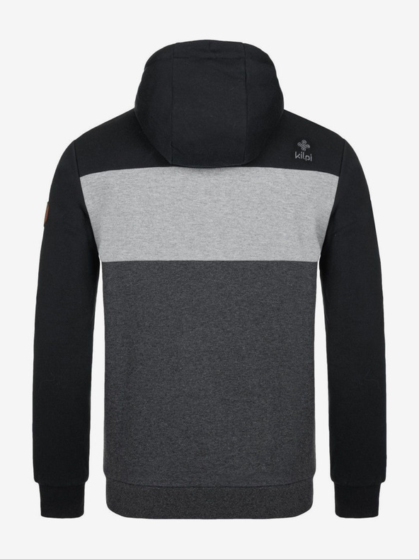 Kilpi Pánska bavlnená mikina Kilpi LYNGE-M tmavo sivá