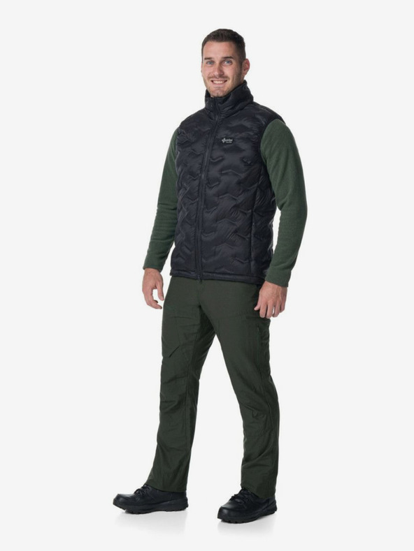 Kilpi Pánska zateplená vesta Kilpi NAI-M Dark Green